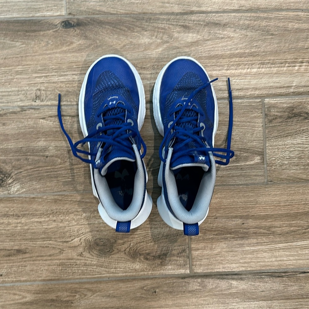 Under Armour Blue Flow Basketball Shoes